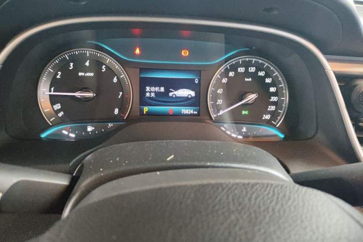 Used Buick GT 2021 Revised Version Flagship 1.5L Automatic Elite Edition Odometer Close Up