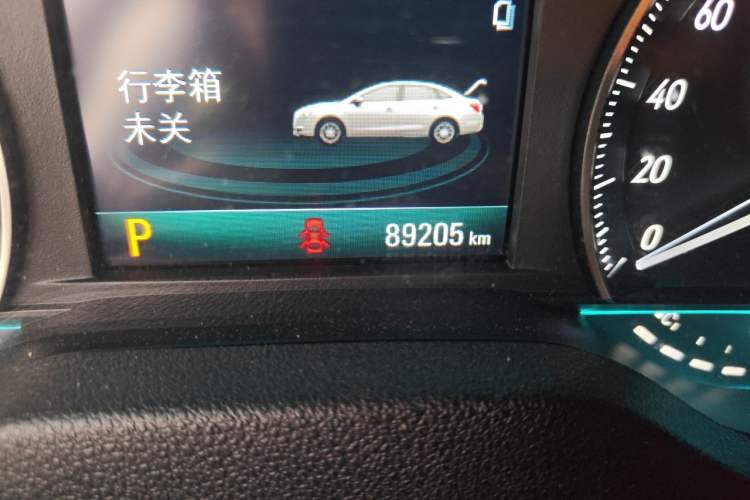 Used Buick GT 2021 Revised Version Flagship 1.5L Automatic Elite Edition Odometer Close Up