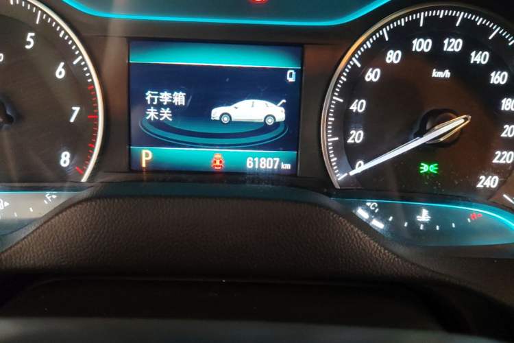 Used Buick GT 2021 Revised Version Flagship 1.5L Automatic Elite Edition Odometer Close Up
