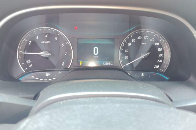 Used Buick GT 2021 Revised Version Flagship 1.5L Automatic Elite Edition Odometer Close Up