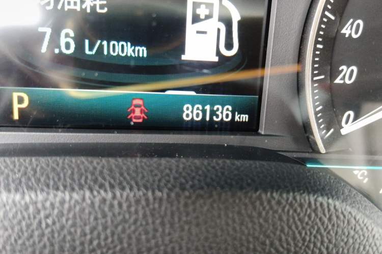 Used Buick GT 2021 Exemplar 1.5L Automatic Elite Version Odometer Close Up