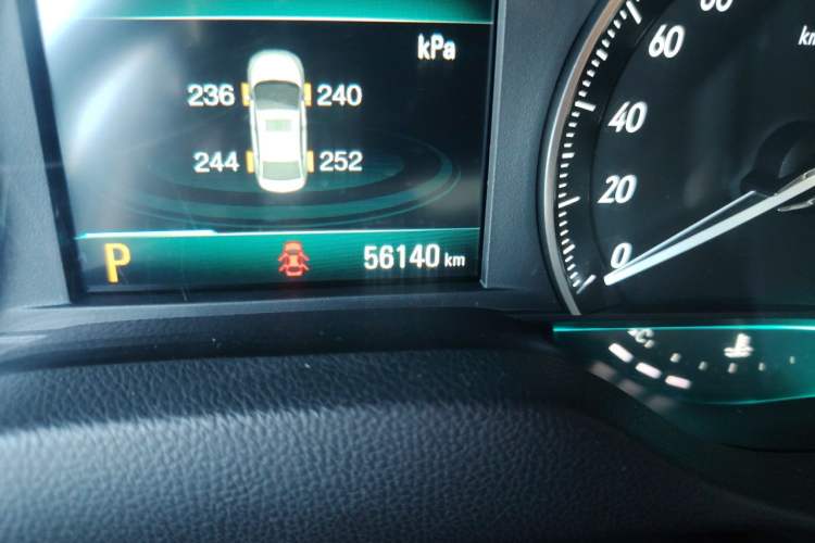 Used Buick GT 2021 Revised Version 1.3T Automatic Mild Hybrid Elite Edition Odometer Close Up