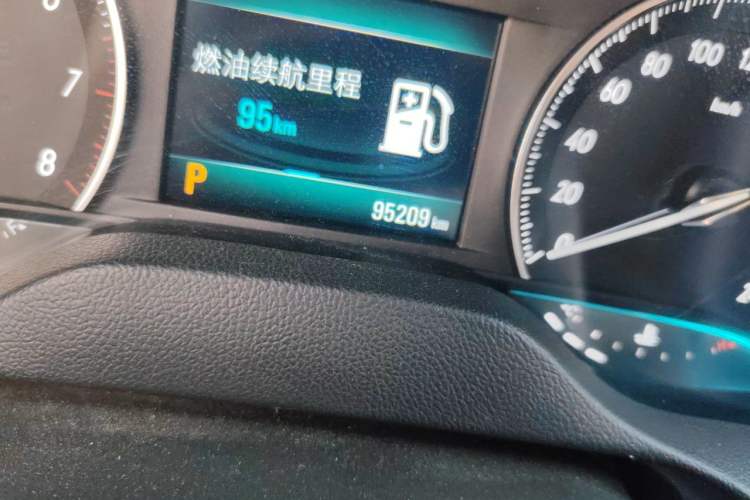 Used Buick GT 2021 Exemplar 1.5L Automatic Elite Version Odometer Close Up
