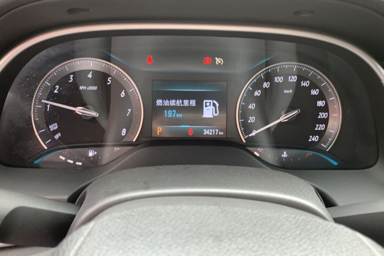 Used Buick GT 2021 Revised Version Flagship 1.5L Automatic Elite Edition Odometer Close Up
