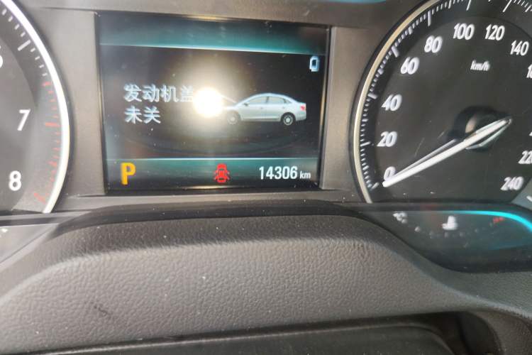 Used Buick GT 2021 Revised Version Flagship 1.5L Automatic Elite Edition Odometer Close Up