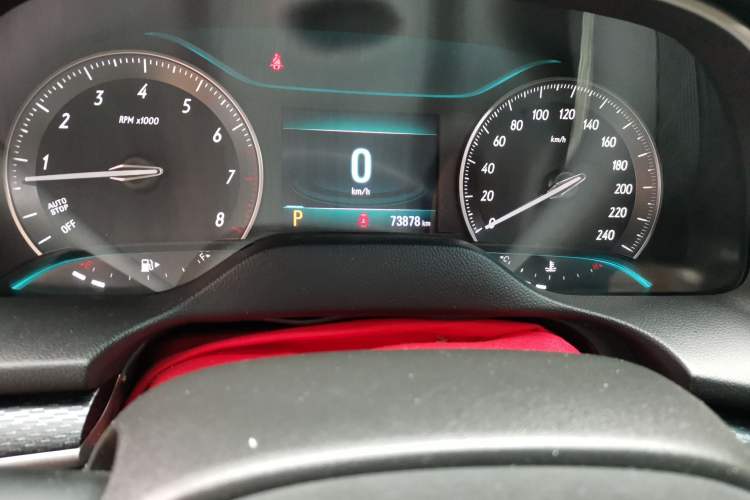 Used Buick GT 2021 Revised Version Flagship 1.5L Automatic Elite Edition Odometer Close Up