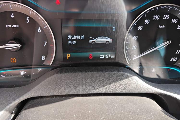 Used Buick GT 2021 Revised Version Flagship 1.5L Automatic Elite Edition Odometer Close Up