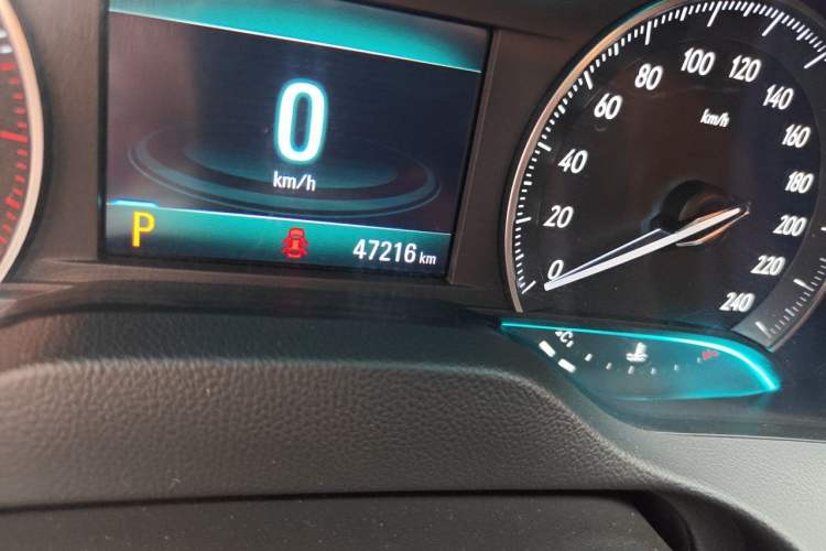 Used Buick GT 2021 Exemplar 1.5L Automatic Entry-Level Trim Odometer Close Up