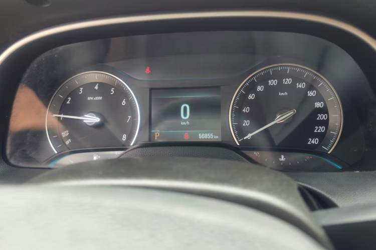 Used Buick GT 2021 Revised Version Flagship 1.5L Automatic Elite Edition Odometer Close Up
