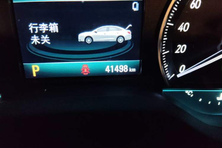 Used Buick GT 2021 Revised Version Flagship 1.5L Automatic Elite Edition Odometer Close Up