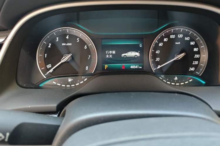 Used Buick GT 2021 Revised Version Flagship 1.5L Automatic Elite Edition Odometer Close Up