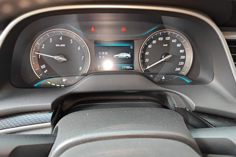 Used Buick GT 2021 Revised Version Flagship 1.5L Automatic Elite Edition Odometer Close Up