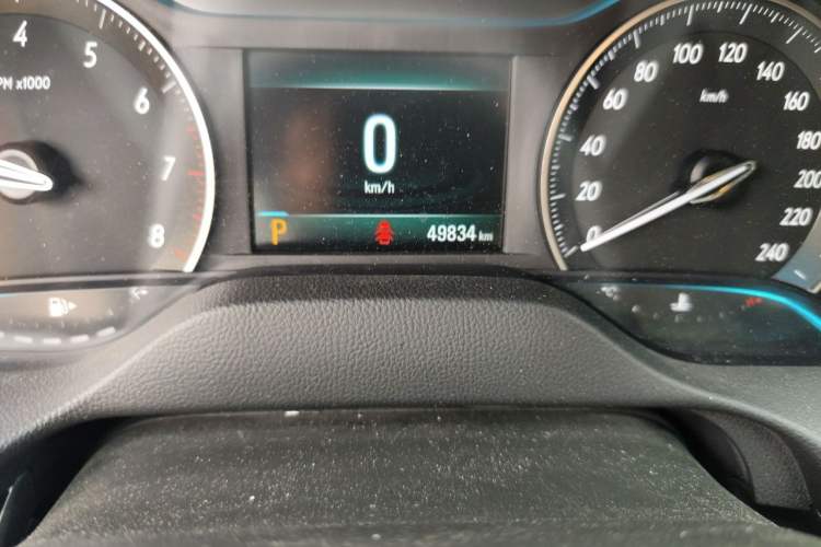 Used Buick GT 2021 Revised Version Flagship 1.5L Automatic Elite Edition Odometer Close Up