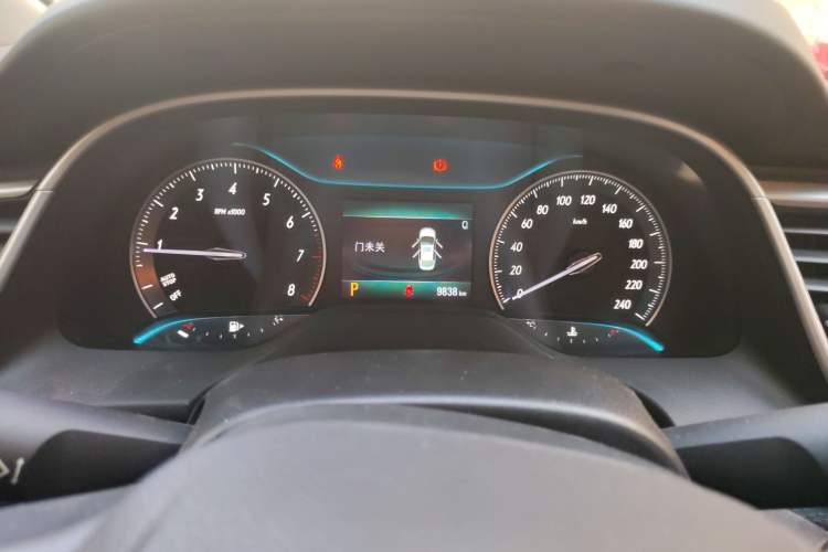 Used Buick GT 2021 Revised Version Flagship 1.5L Automatic Elite Edition Odometer Close Up