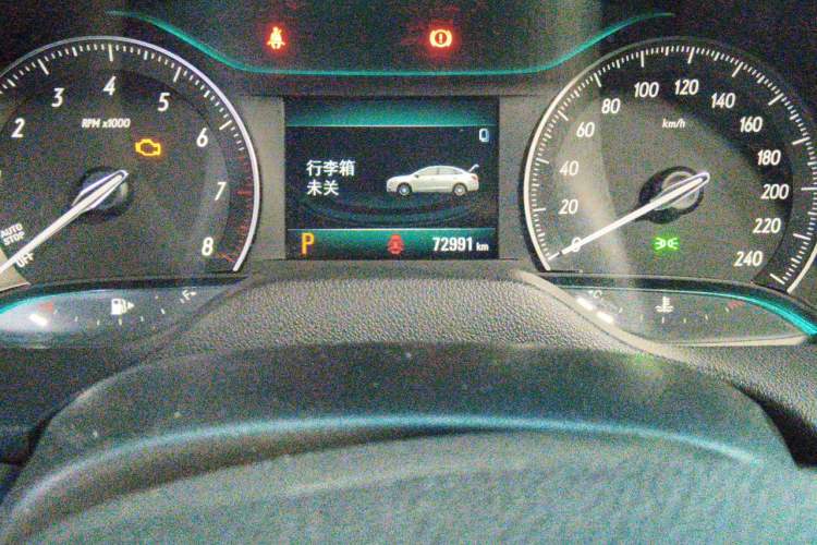 Used Buick GT 2021 Revised Version Flagship 1.5L Automatic Entry-Level Trim Odometer Close Up