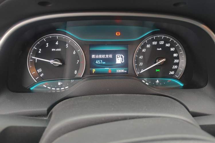Used Buick GT 2021 Revised Version Flagship 1.5L Automatic Elite Edition Odometer Close Up