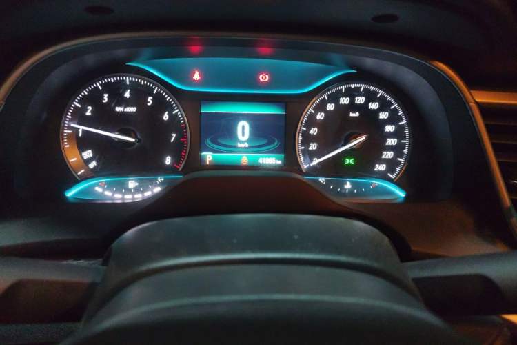 Used Buick GT 2021 Revised Version Flagship 1.5L Automatic Elite Edition Odometer Close Up
