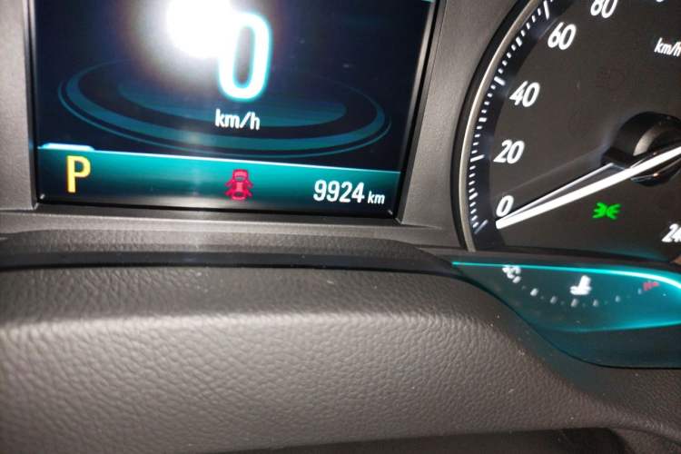 Used Buick GT 2021 Revised Version Flagship 1.5L Automatic Elite Edition Odometer Close Up