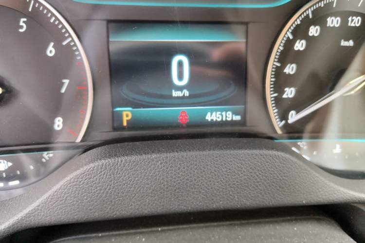 Used Buick GT 2021 Revised Version Flagship 1.5L Automatic Elite Edition Odometer Close Up