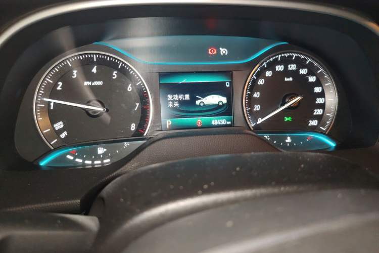 Used Buick GT 2021 Revised Version Flagship 1.5L Automatic Elite Edition Odometer Close Up