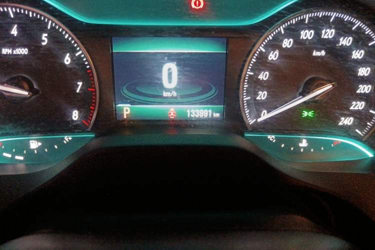 Used Buick GT 2021 Revised Version Flagship 1.5L Automatic Elite Edition Odometer Close Up