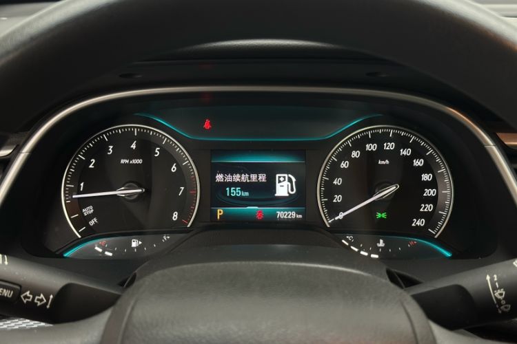 Used Buick GT 2021 Revised Version Flagship 1.5L Automatic Elite Edition Odometer Close Up