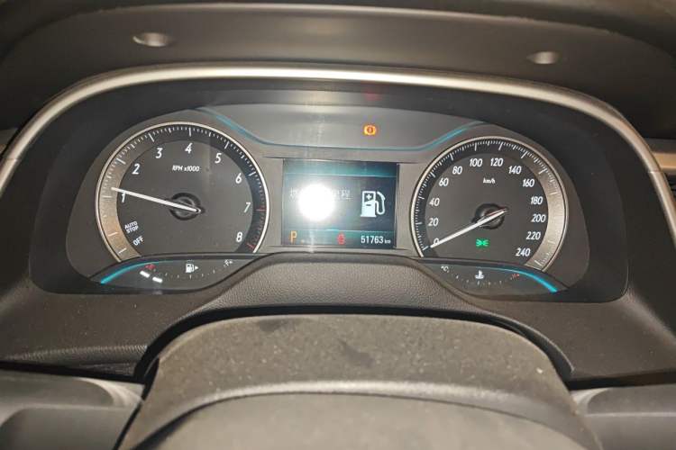 Used Buick GT 2021 Revised Version Flagship 1.5L Automatic Elite Edition Odometer Close Up