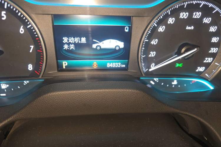 Used Buick GT 2021 Revised Version Flagship 1.5L Automatic Elite Edition Odometer Close Up