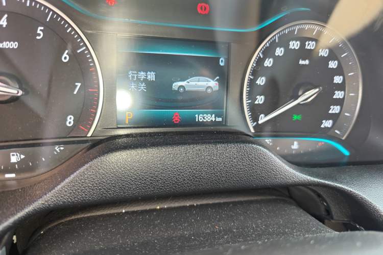 Used Buick GT 2021 Revised Version Flagship 1.5L Automatic Elite Edition Odometer Close Up