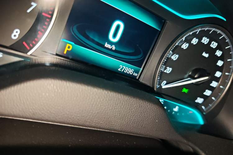 Used Buick GT 2021 Revised Version Flagship 1.5L Automatic Elite Edition Odometer Close Up