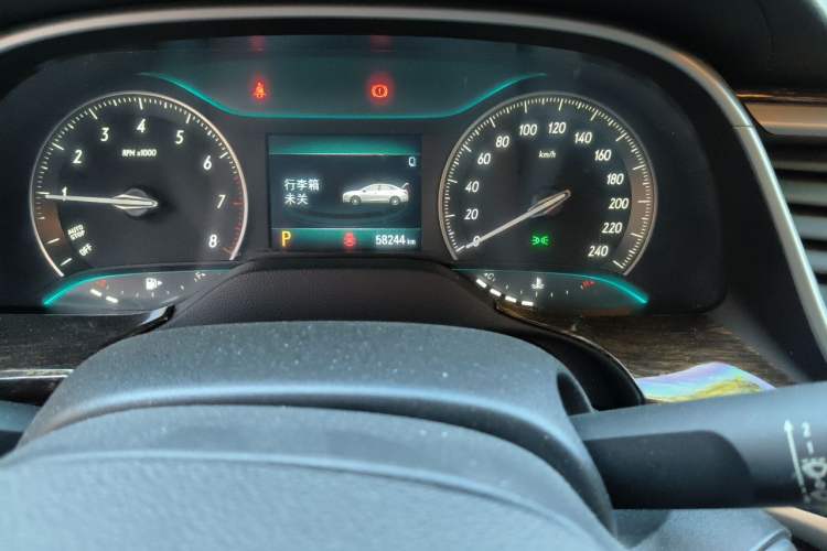 Used Buick GT 2021 Revised Version Flagship 1.5L Automatic Elite Edition Odometer Close Up