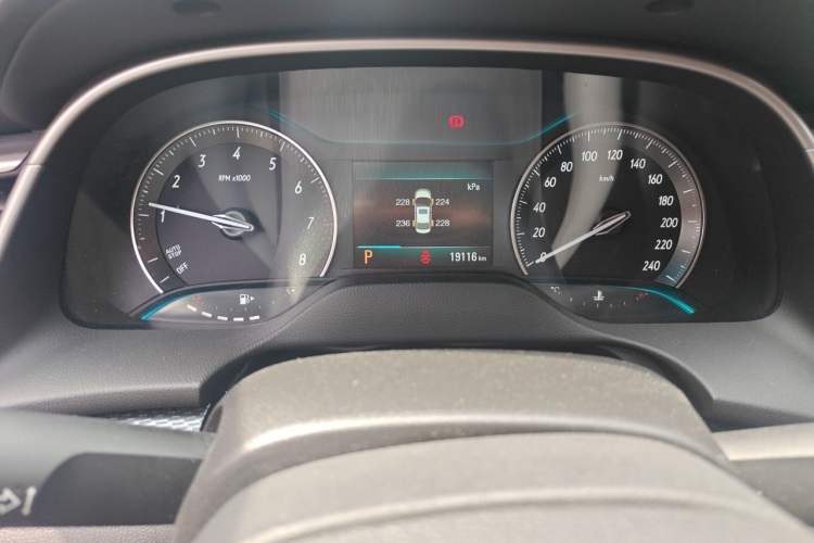 Used Buick GT 2021 Revised Version Flagship 1.5L Automatic Elite Edition Odometer Close Up