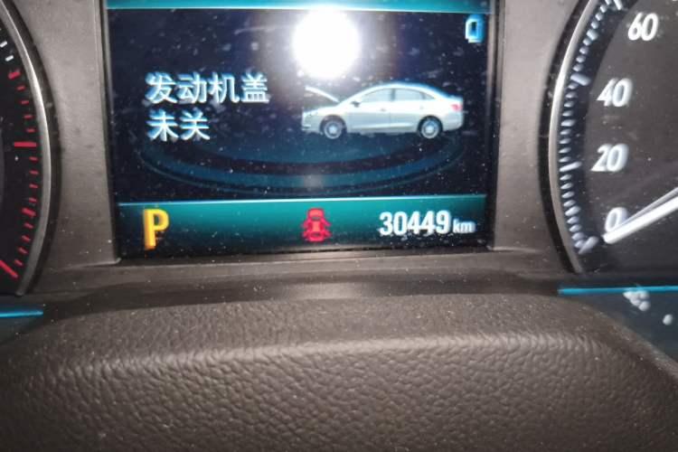 Used Buick GT 2021 Revised Version Flagship 1.5L Automatic Elite Edition Odometer Close Up