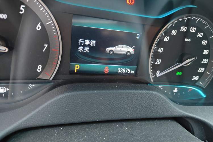 Used Buick GT 2021 Revised Version Flagship 1.5L Automatic Elite Edition Odometer Close Up