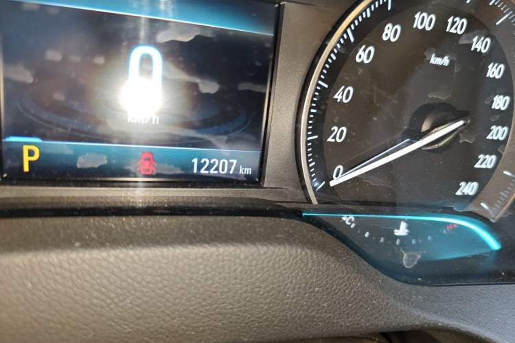 Used Buick GT 2021 Revised Version Flagship 1.5L Automatic Elite Edition Odometer Close Up