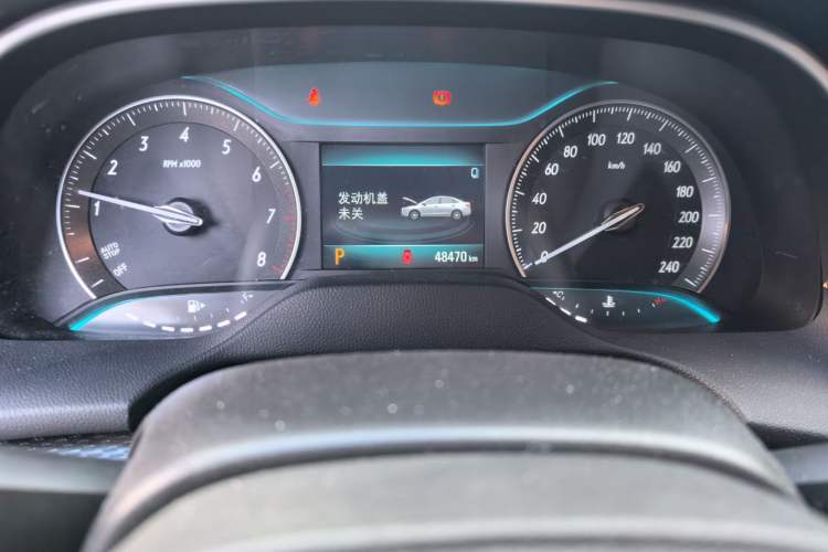 Used Buick GT 2021 Revised Version Flagship 1.5L Automatic Elite Edition Odometer Close Up