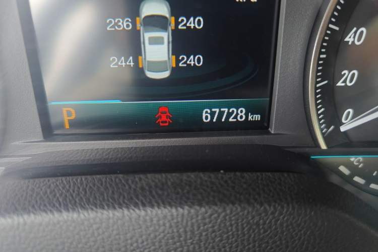 Used Buick GT 2021 Revised Version Flagship 1.5L Automatic Elite Edition Odometer Close Up