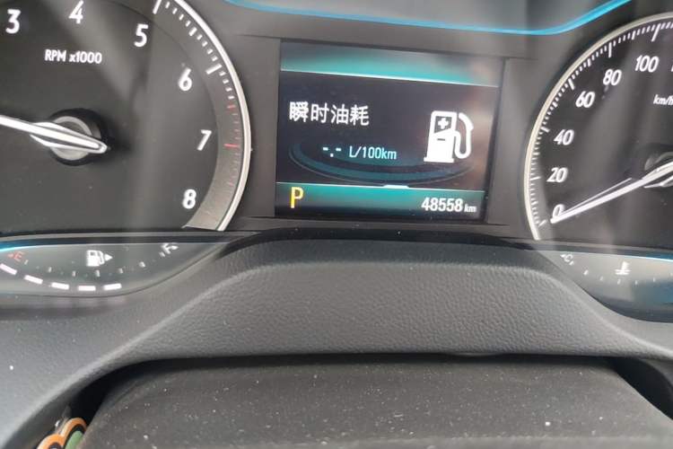 Used Buick GT 2021 Revised Version Flagship 1.5L Automatic Elite Edition Odometer Close Up