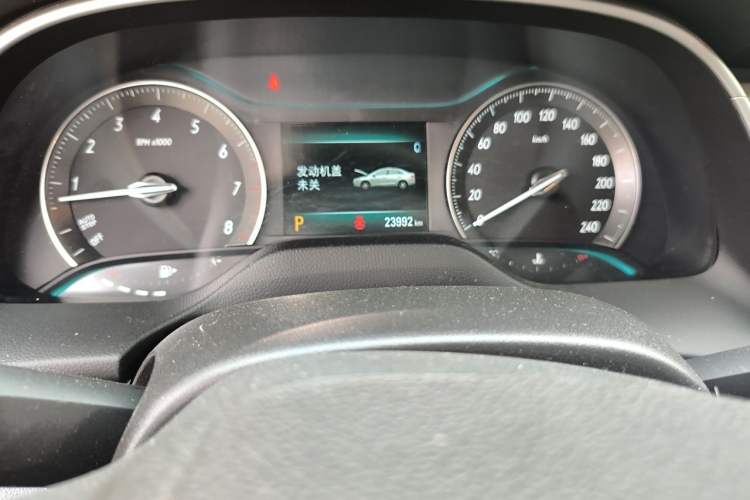 Used Buick GT 2021 Revised Version Flagship 1.5L Automatic Elite Edition Odometer Close Up