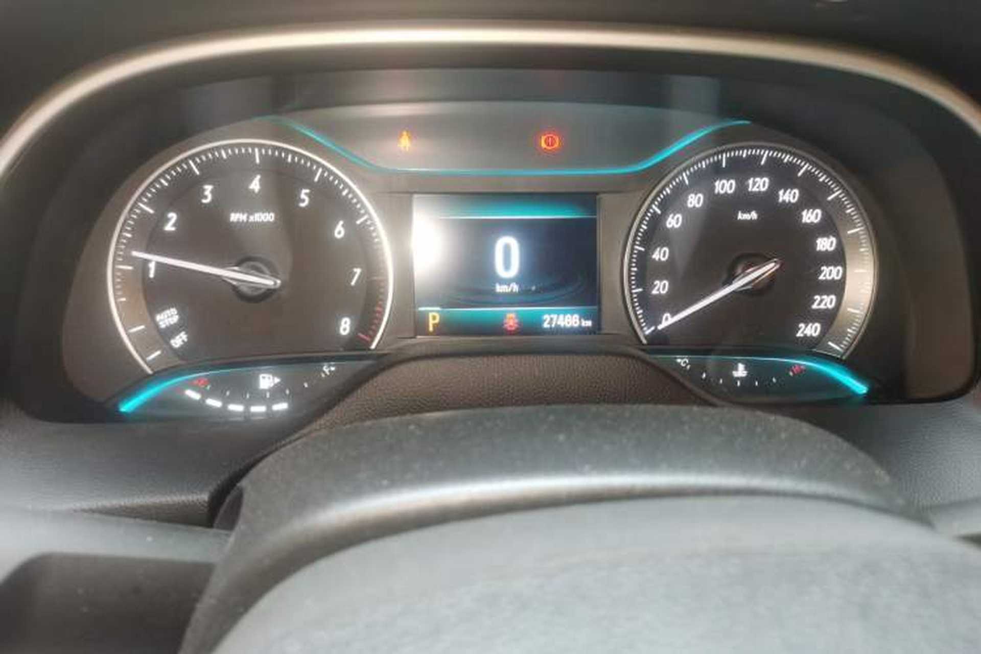 Used Buick GT 2021 Exemplar 1.5L Automatic Elite Version Odometer Close Up