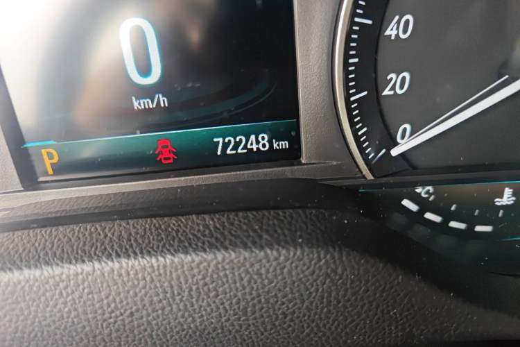 Used Buick GT 2021 Revised Version Flagship 1.5L Automatic Elite Edition Odometer Close Up