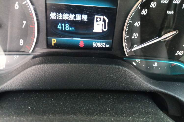 Used Buick GT 2021 Revised Version Flagship 1.5L Automatic Elite Edition Odometer Close Up