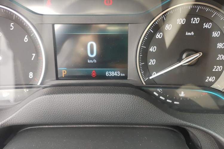 Used Buick GT 2021 Revised Version Flagship 1.5L Automatic Elite Edition Odometer Close Up