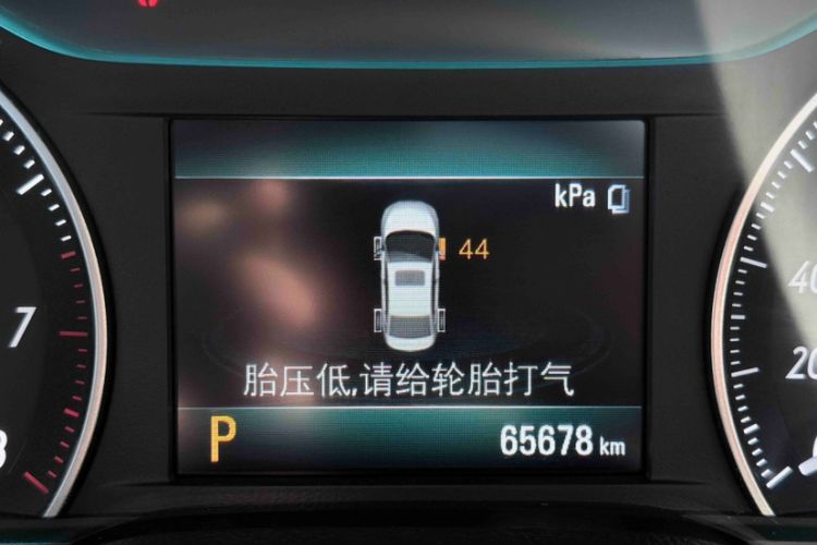 Used Buick GT 2021 Revised Version Flagship 1.5L Automatic Elite Edition Odometer Close Up