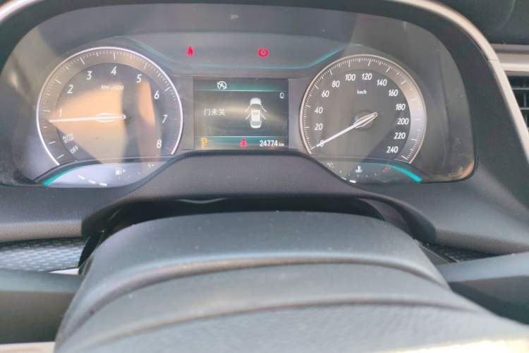 Used Buick GT 2021 Revised Version Flagship 1.5L Automatic Elite Edition Odometer Close Up