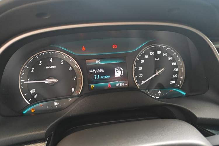 Used Buick GT 2021 Revised Version Flagship 1.5L Automatic Elite Edition Odometer Close Up
