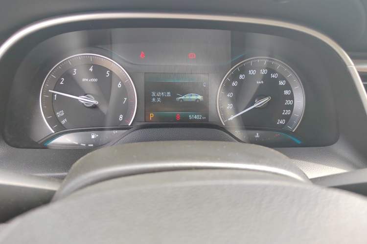 Used Buick GT 2021 Revised Version Flagship 1.5L Automatic Elite Edition Odometer Close Up