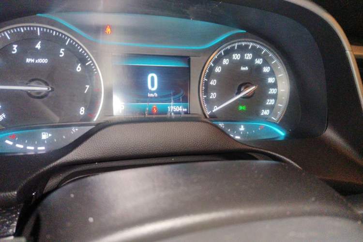 Used Buick GT 2021 Revised Version Flagship 1.5L Automatic Elite Edition Odometer Close Up