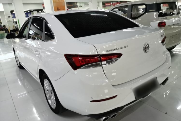 Used Buick GT 2021 Revised Version Flagship 1.5L Automatic Entry-Level Trim Rear Left 45 Deg