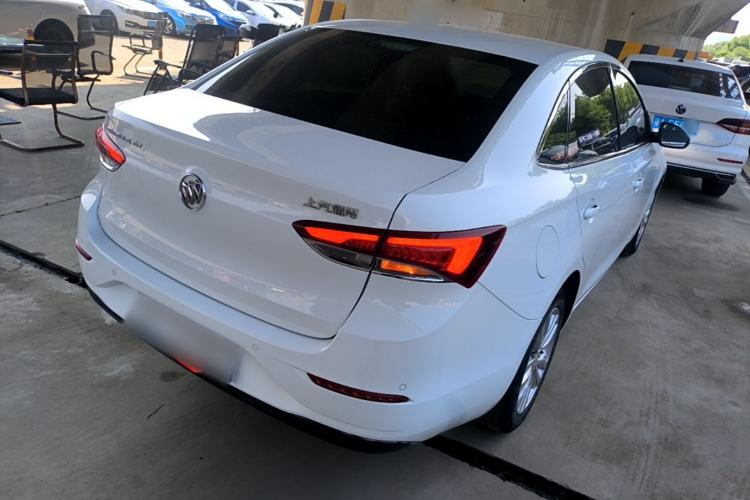 Used Buick GT 2021 Revised Version Flagship 1.5L Automatic Entry-Level Trim Rear Right 45 Deg